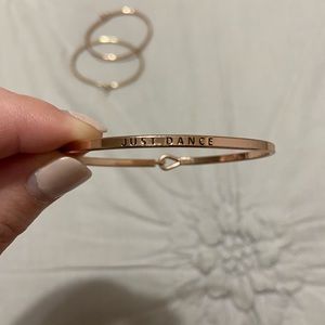 “Just Dance” bangle - rose gold
